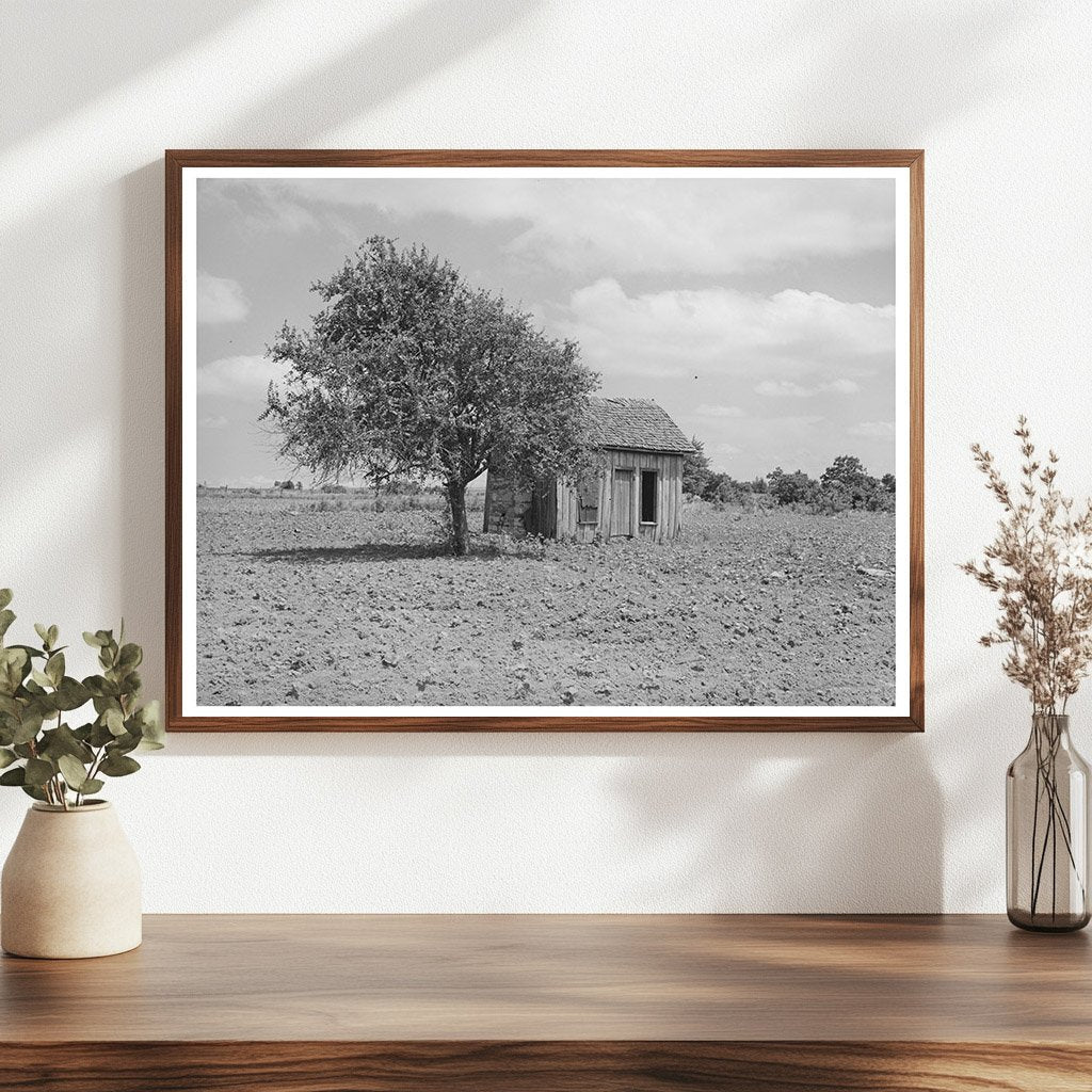 Abandoned Farmhouse in Muskogee County Oklahoma 1939