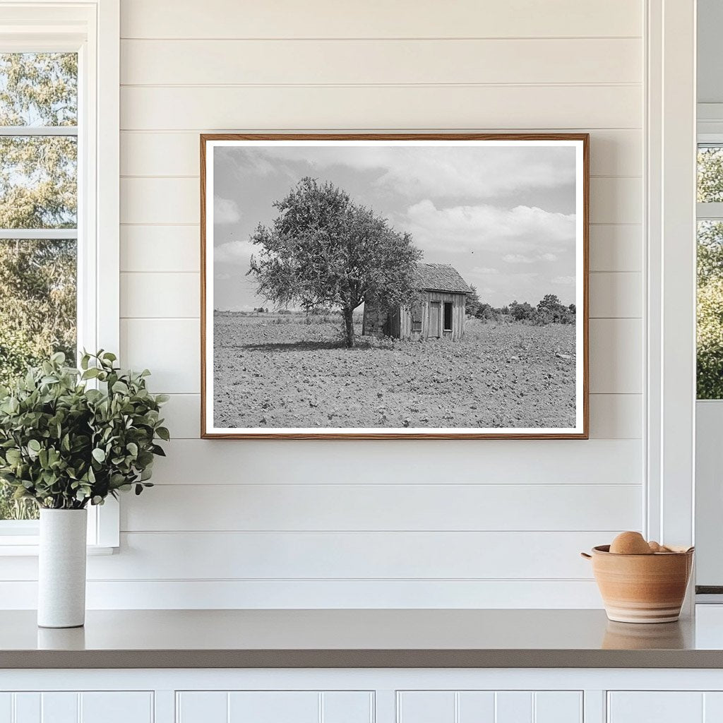 Abandoned Farmhouse in Muskogee County Oklahoma 1939
