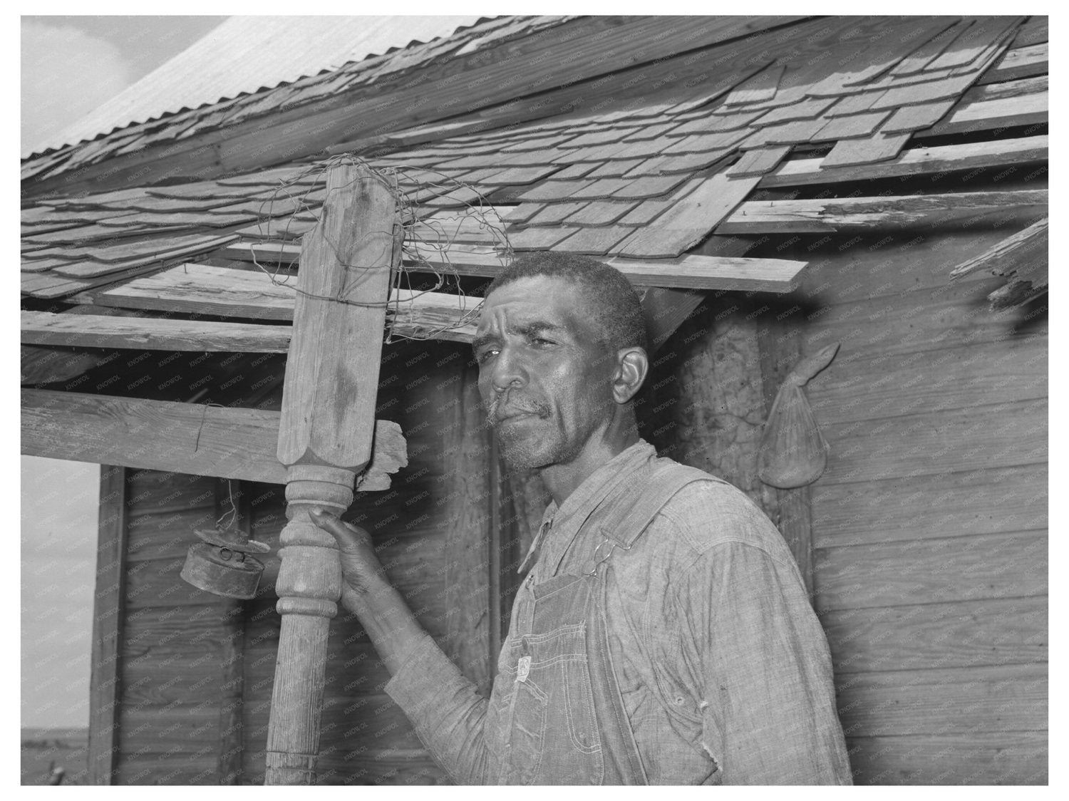 Tenant Farmer in Muskogee County Oklahoma June 1939