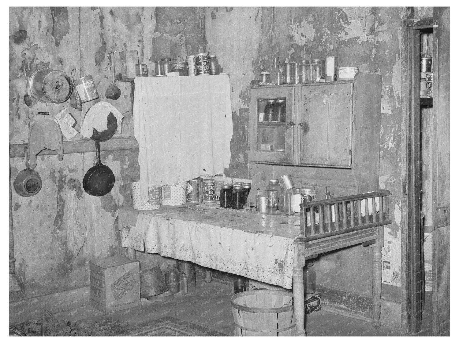 1939 Kitchen of Agricultural Laborer in Muskogee County