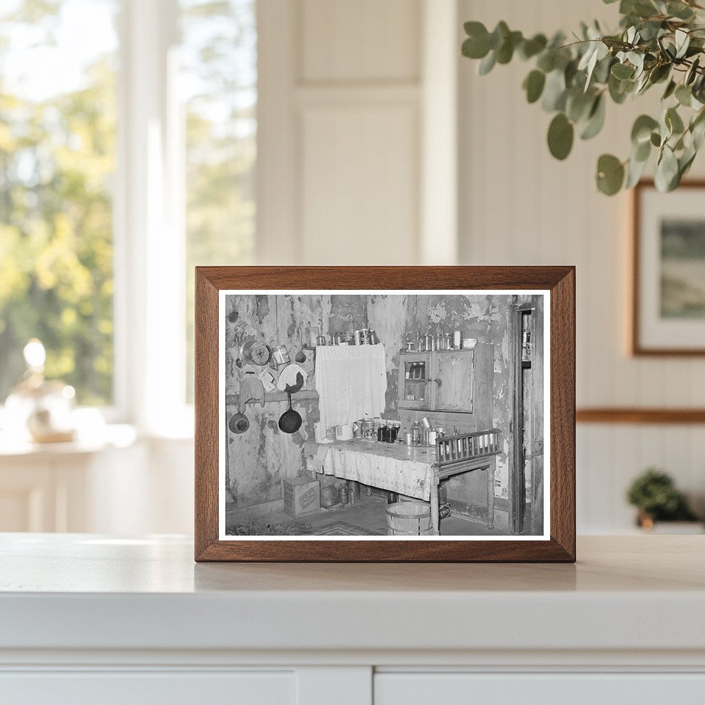 1939 Kitchen of Agricultural Laborer in Muskogee County