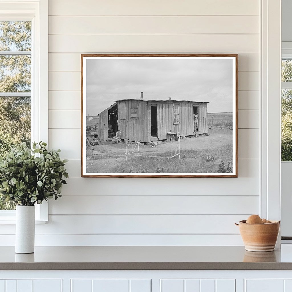 WPA Worker Home Muskogee County Oklahoma June 1939