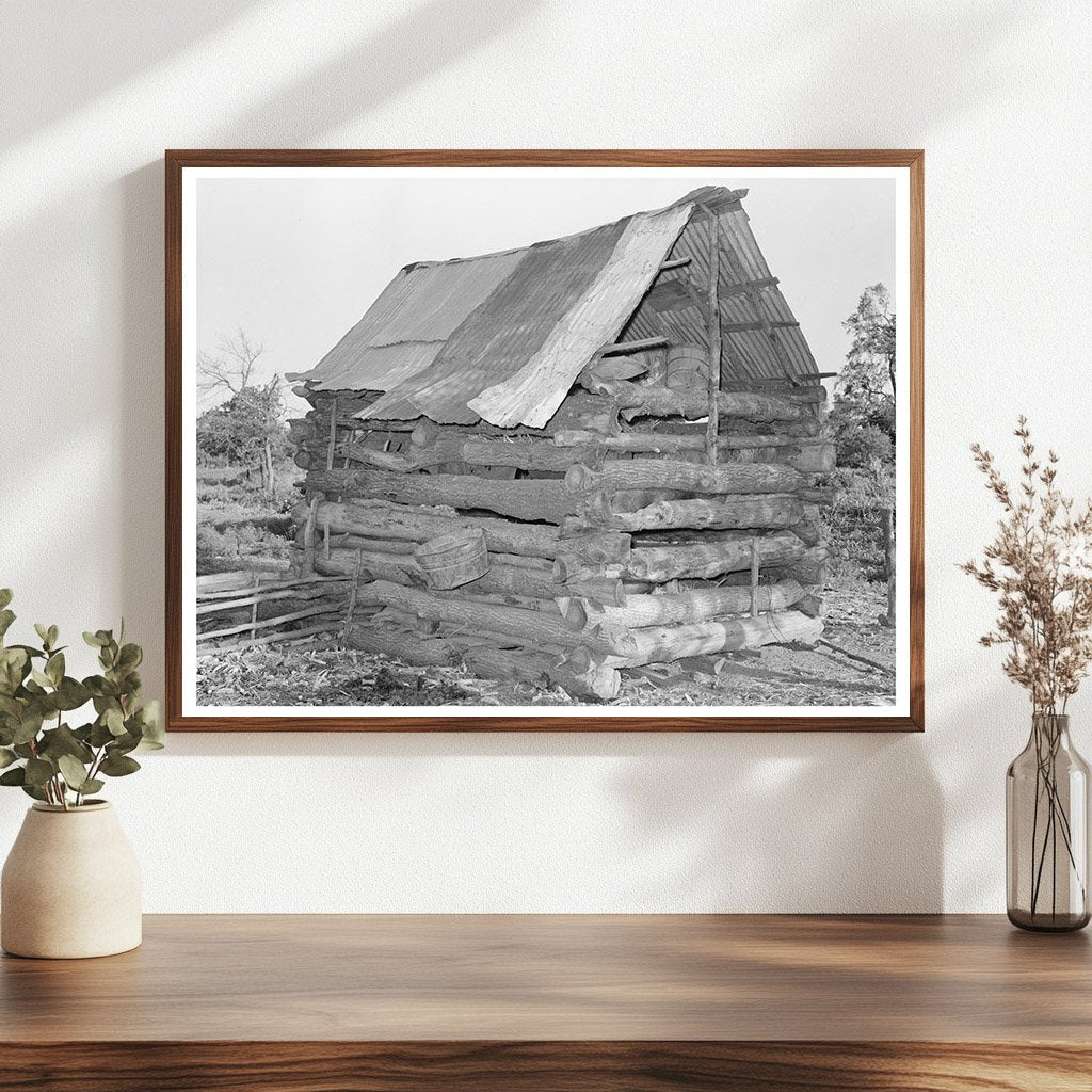 Shed for Indian Agricultural Workers McIntosh County 1939