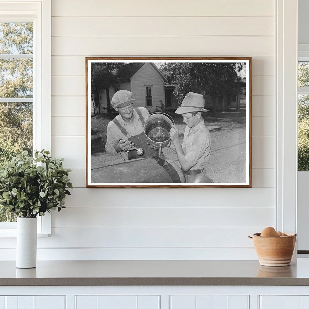 Family Farewell in Muskogee Oklahoma July 1939