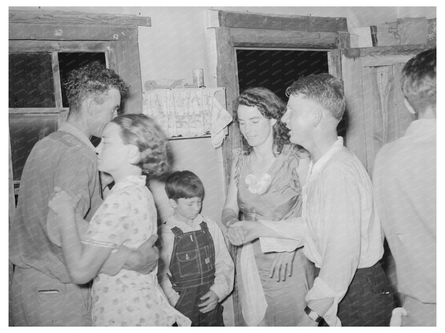 Sharecroppers Dance Gathering McAlester Oklahoma 1939