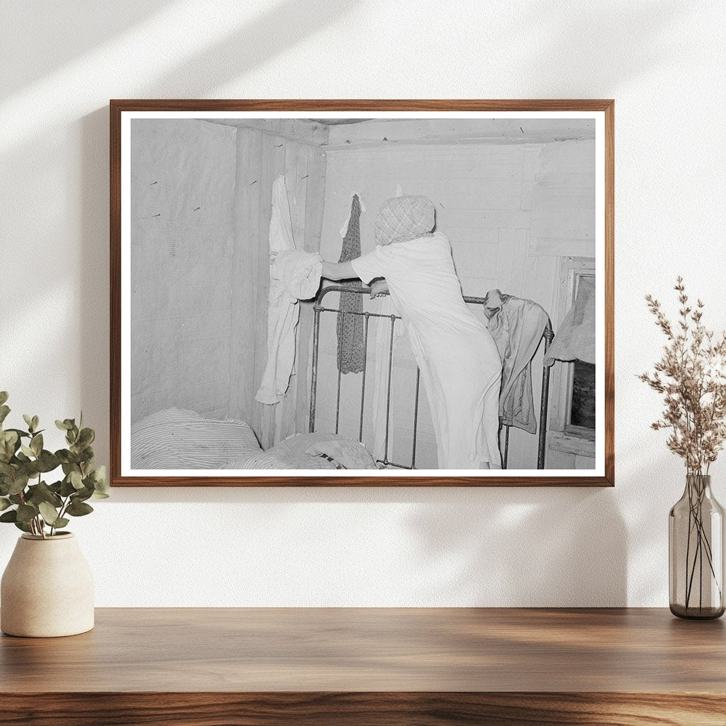 Migrant Home Interior in Oklahoma July 1939