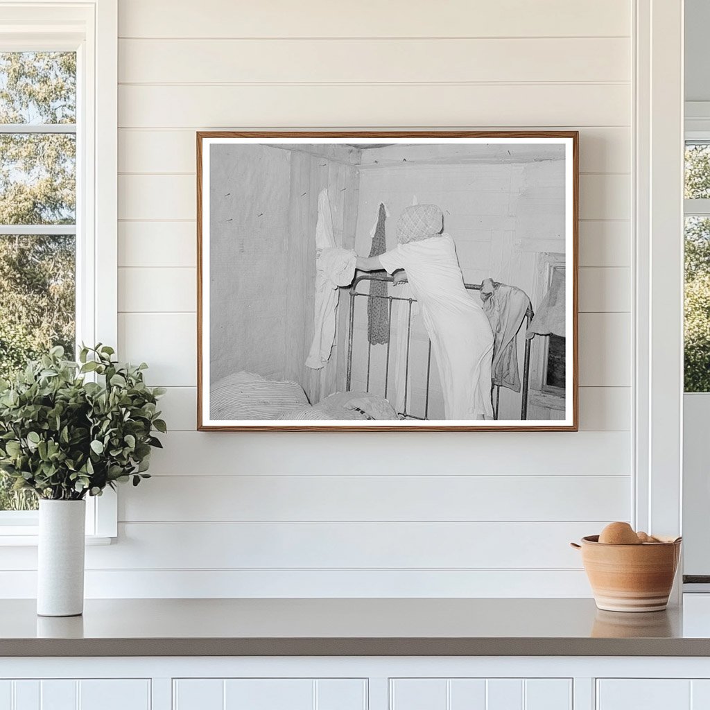 Migrant Home Interior in Oklahoma July 1939