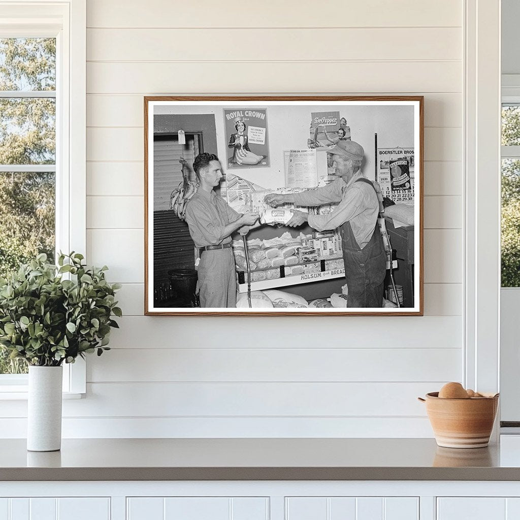 Elmer Thomas Family Bread Purchase July 1939 Henryetta OK