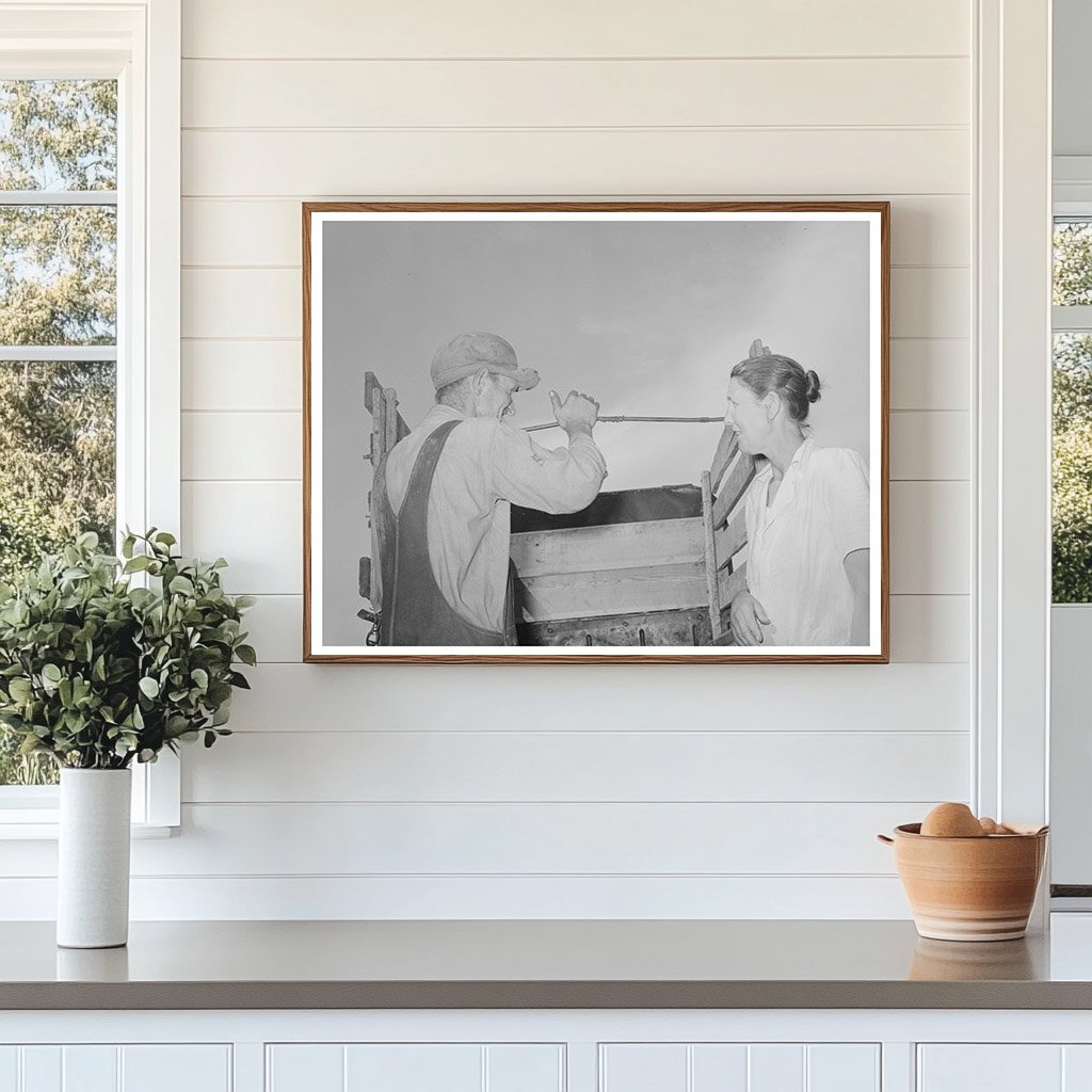 Migrant Family Departure to California July 1939