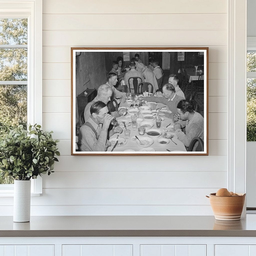 Family Dinner at Restaurant in Muskogee Oklahoma July 1939