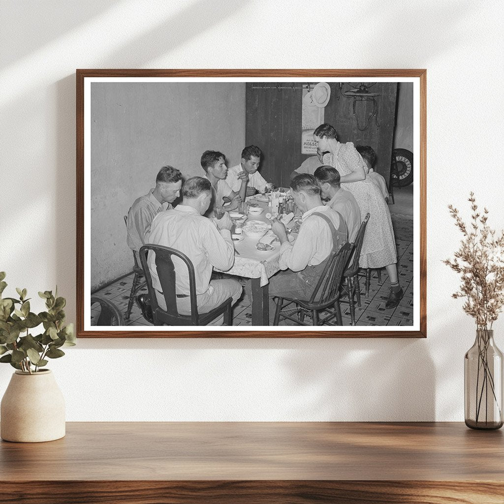 Muskogee Oklahoma Family Dinner for Fifteen Cents 1939