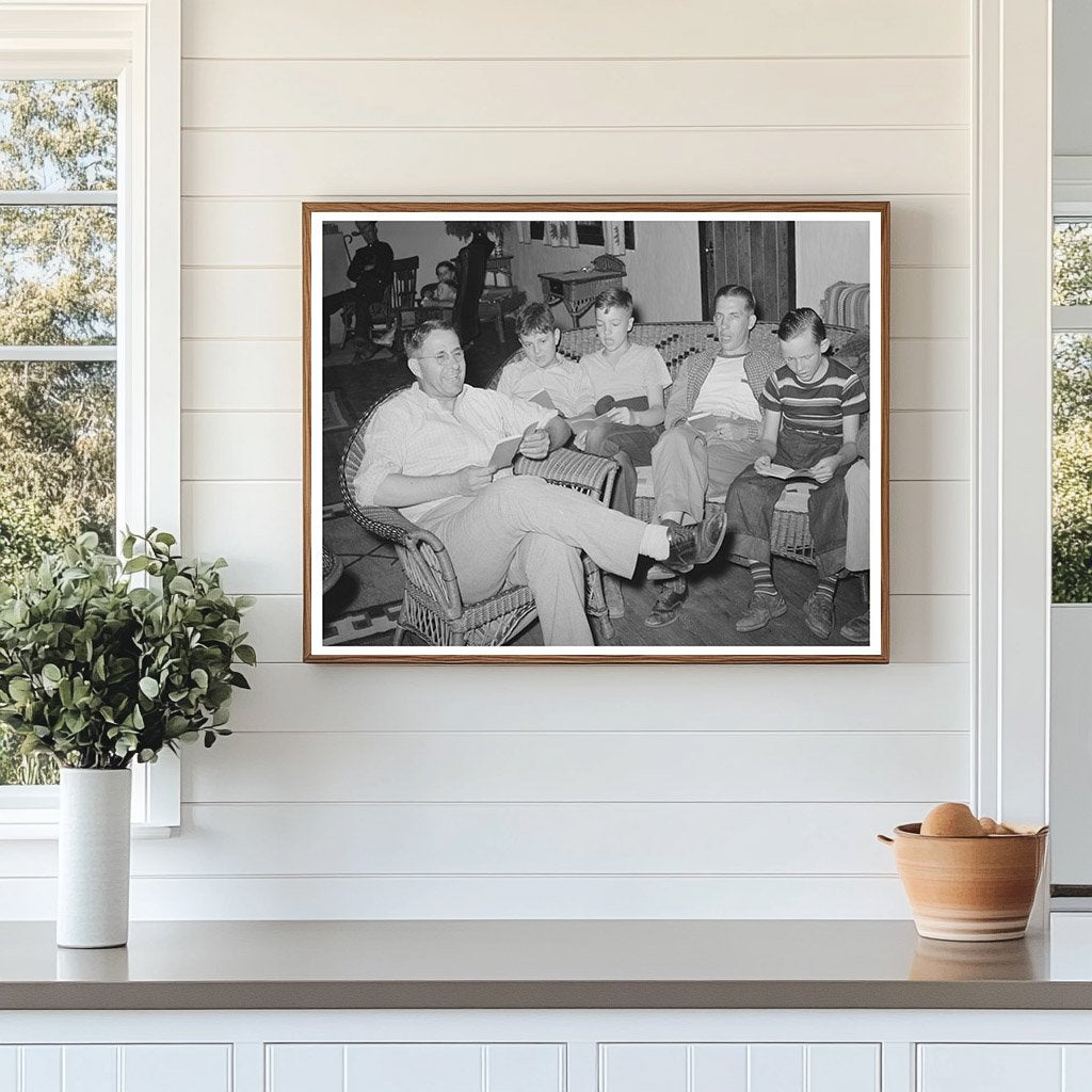 Boys Camp in El Porvenir New Mexico July 1939