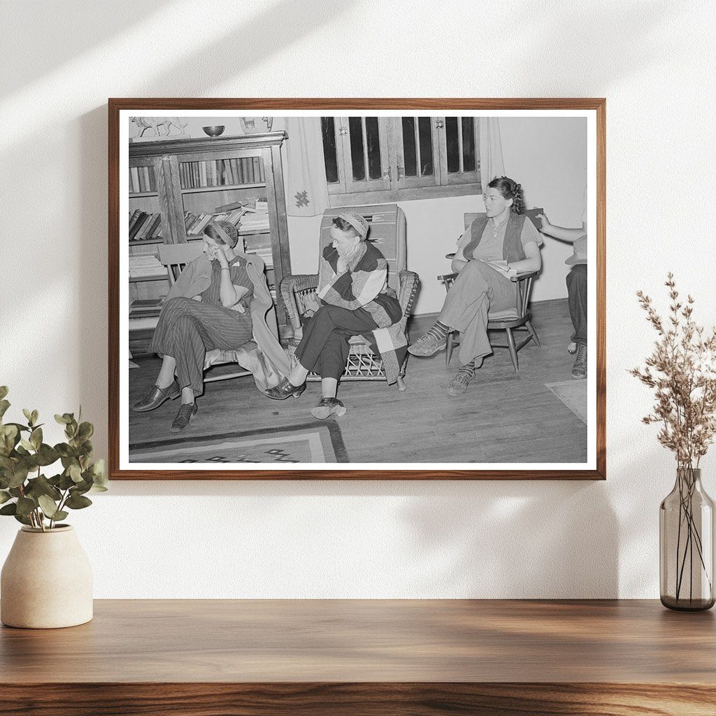 Women Listening to Camp Singers El Porvenir New Mexico 1939