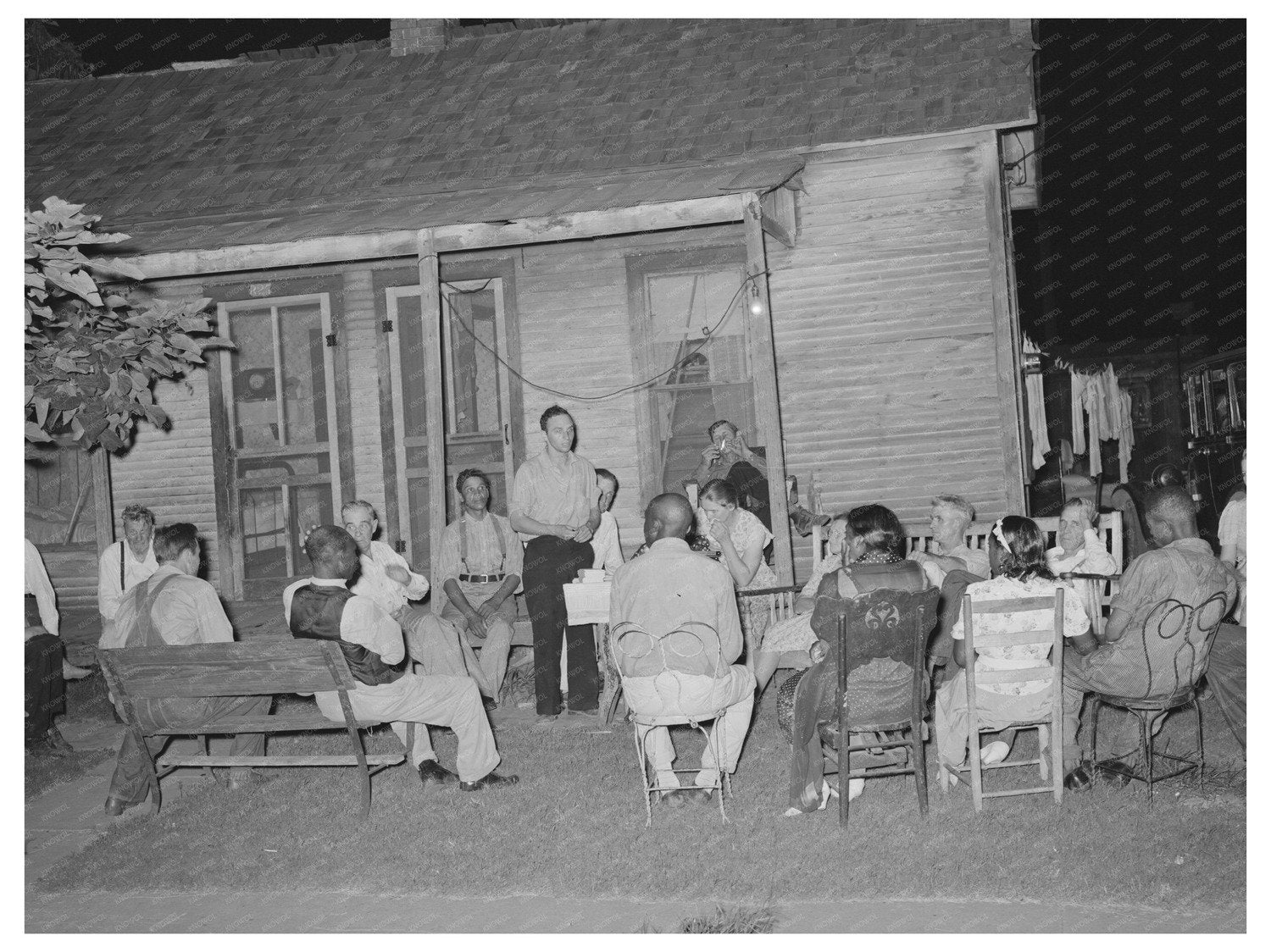 Workers Alliance Meeting Muskogee Oklahoma July 1939