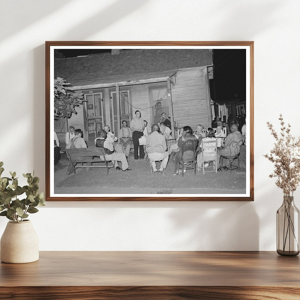 Workers Alliance Meeting Muskogee Oklahoma July 1939