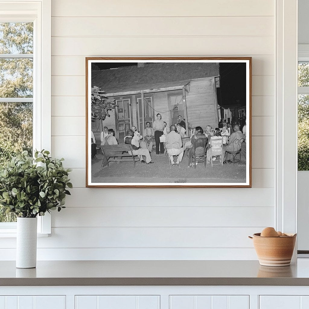 Workers Alliance Meeting Muskogee Oklahoma July 1939