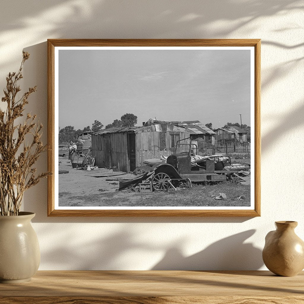 Oklahoma City Family Shack Home July 1939 Image