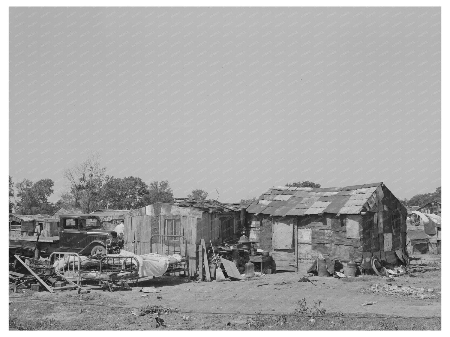Oklahoma City Family Shack Home July 1939