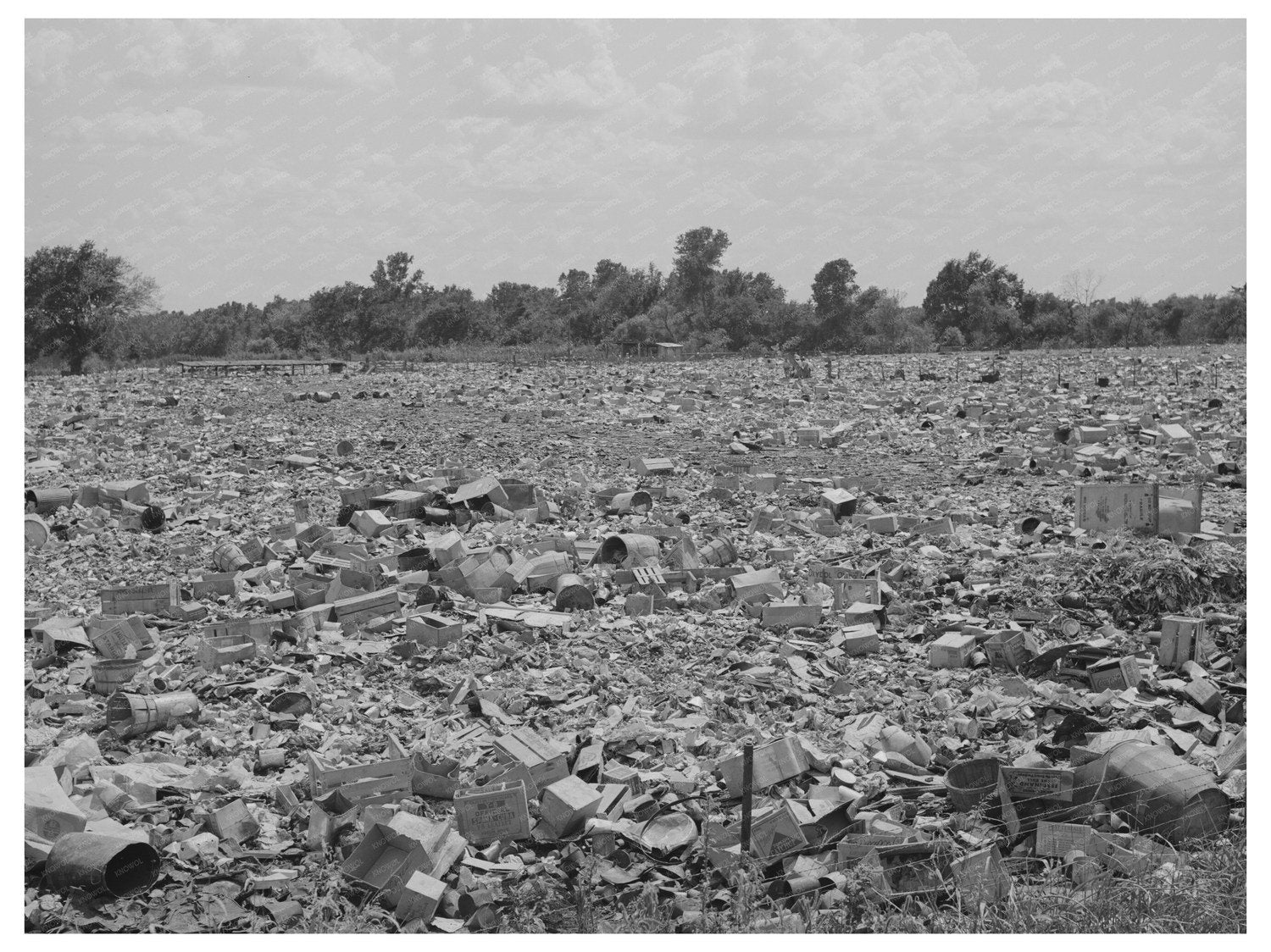 Oklahoma City dump July 1939 historical photo