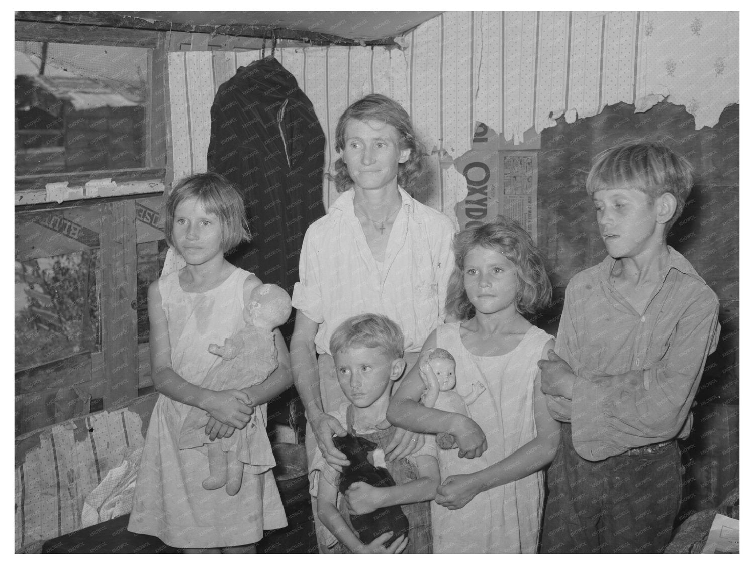 Family Life in Mays Avenue Camp Oklahoma City 1939