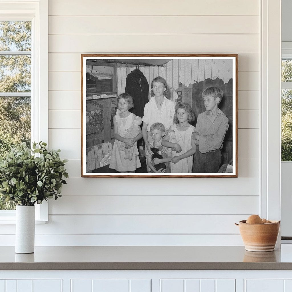 Family Life in Mays Avenue Camp Oklahoma City 1939