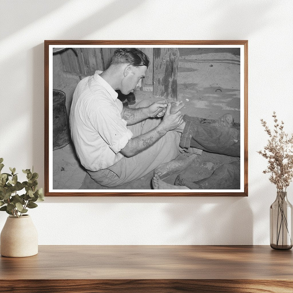 First Aid in Mays Avenue Camp Oklahoma City July 1939