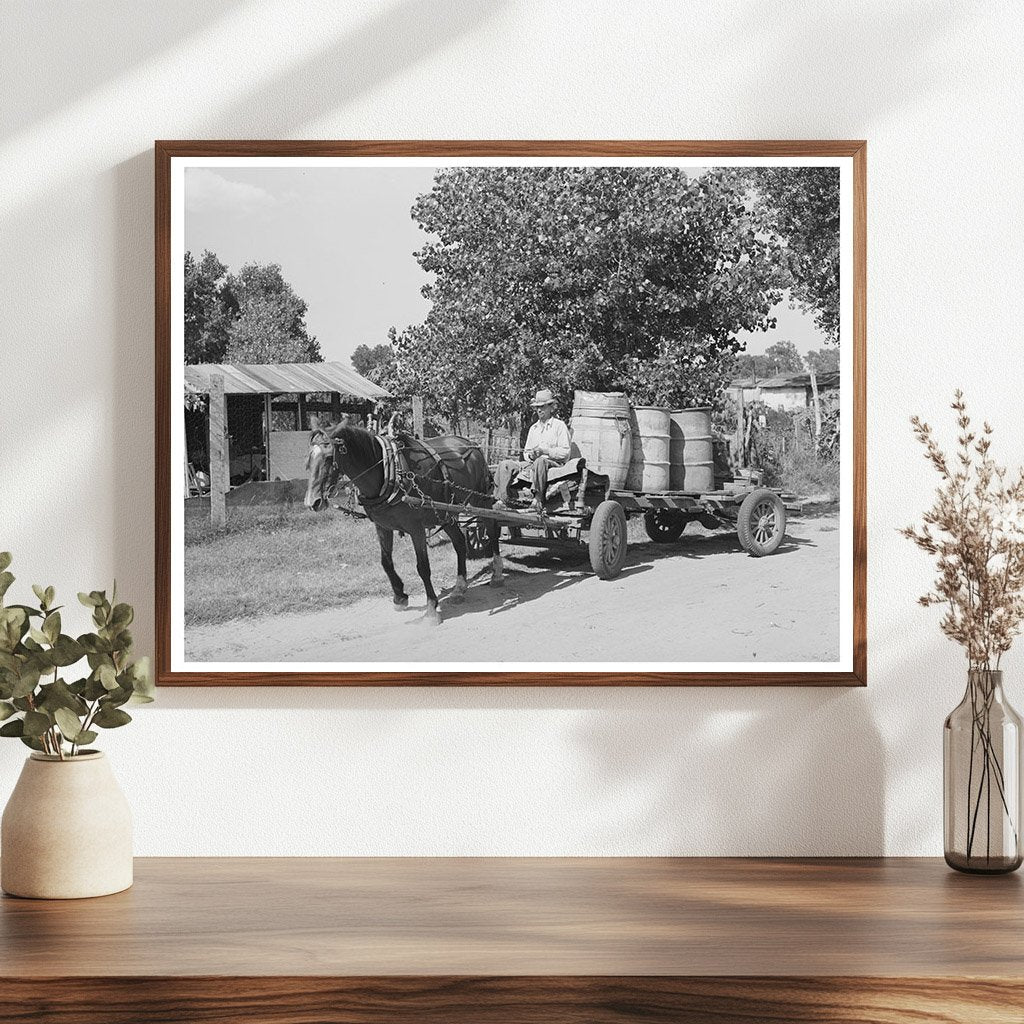 Water Peddler in Oklahoma City July 1939
