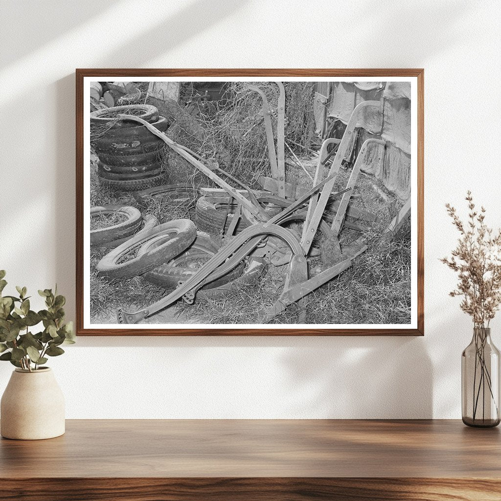 Vintage 1939 Oklahoma Community Camp Agricultural Tools