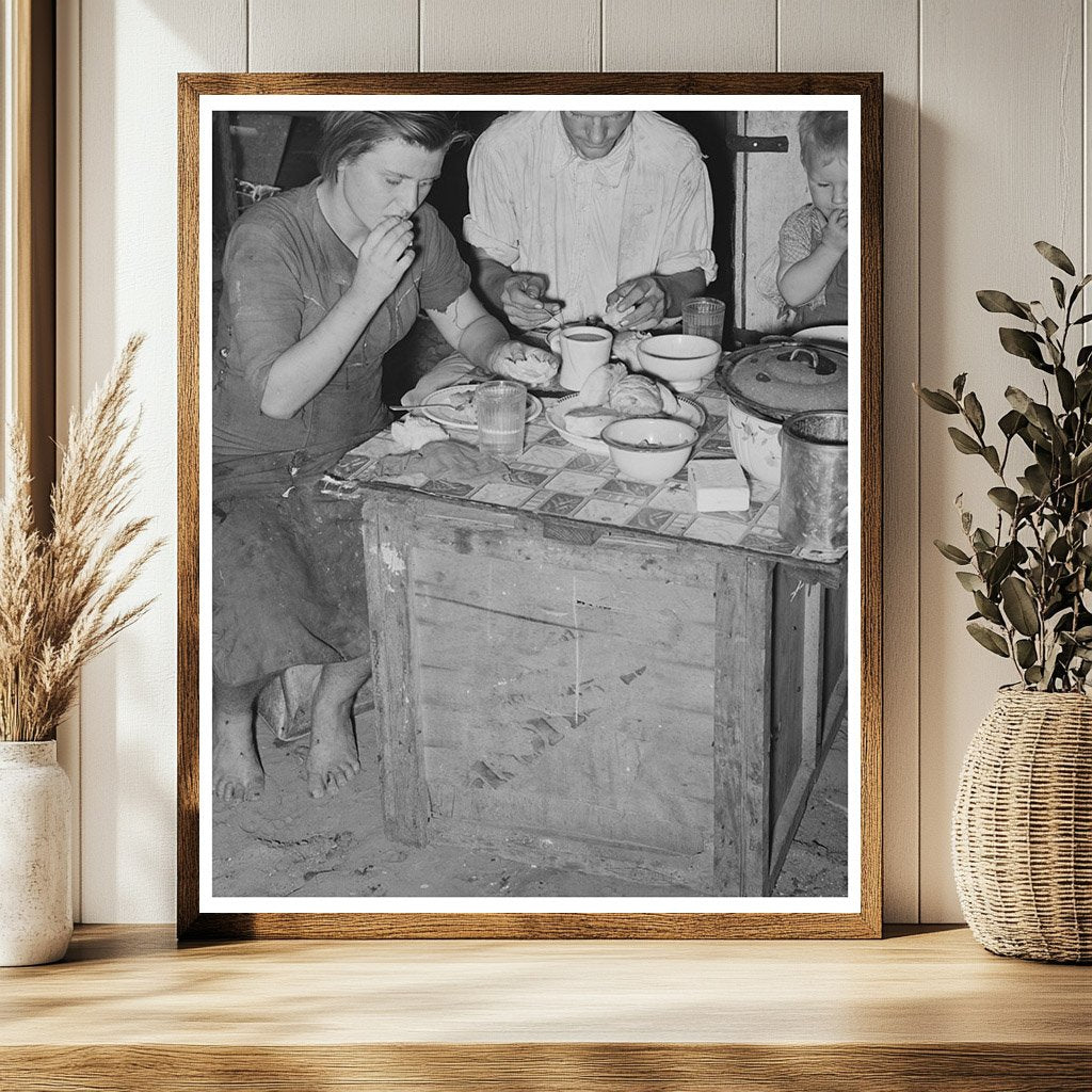 Family Breakfast at Mays Avenue Camp Oklahoma City 1939