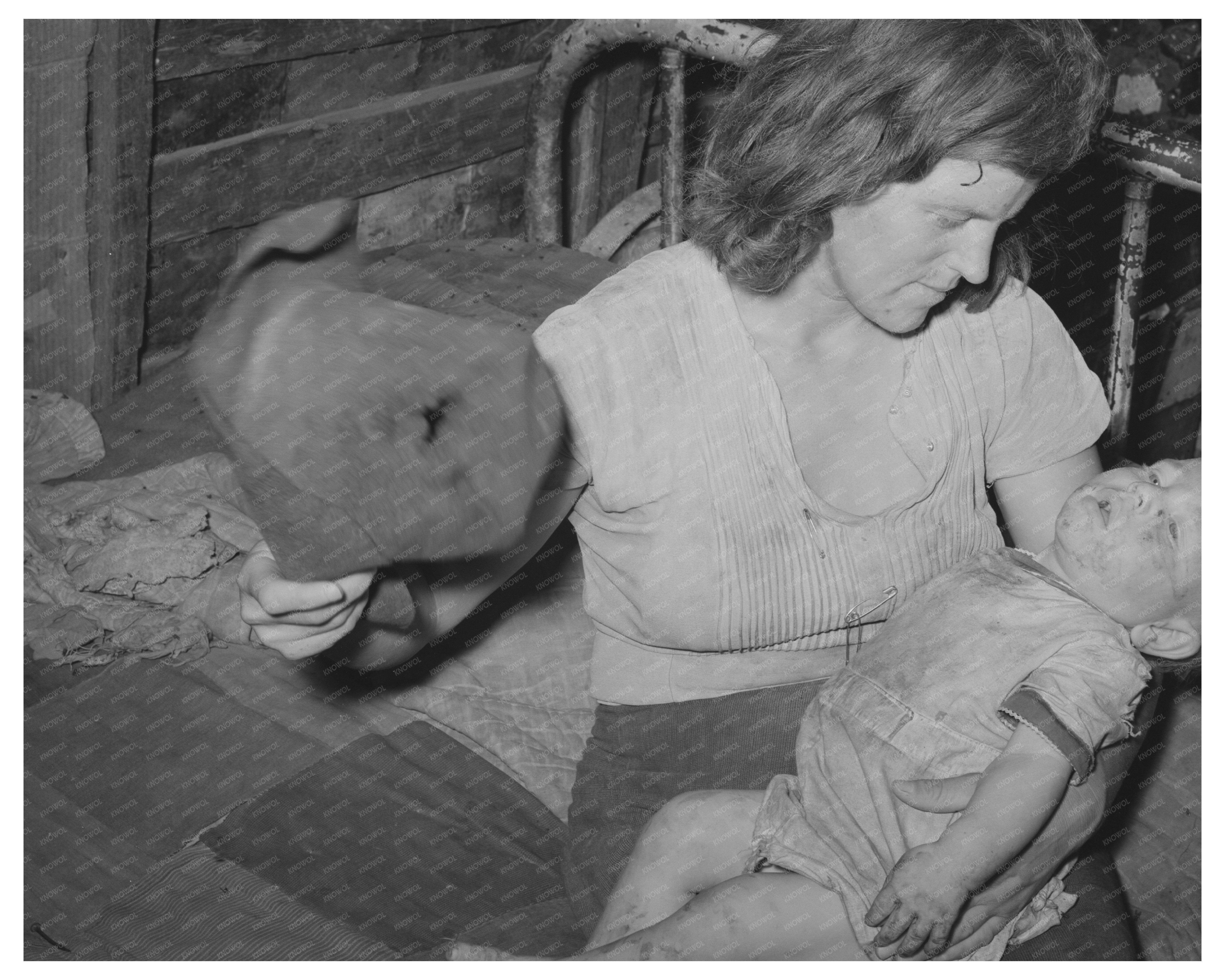 Mays Avenue Camp Scene Oklahoma City July 1939