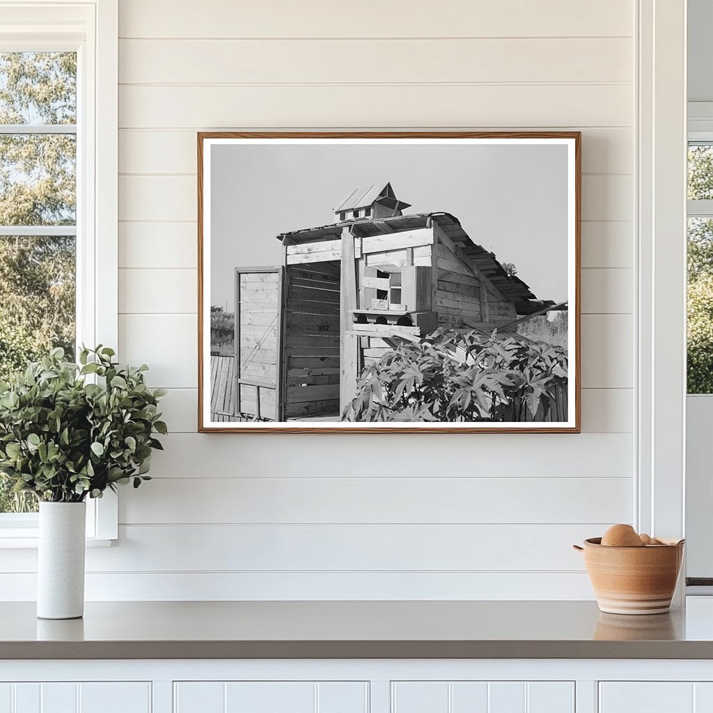 Henhouse and Pigeon Cote at Mays Avenue Camp 1939