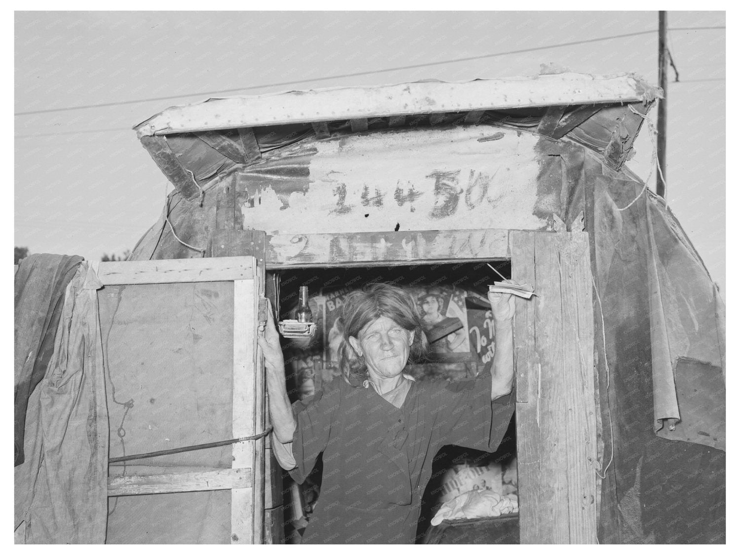 Oklahoma City Camp Life July 1939 FSA/OWI Collection