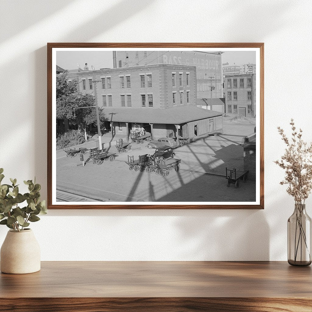 Railway Express Depot Muskogee Oklahoma July 1939