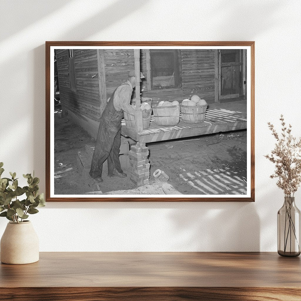 Muskogee Oklahoma Fruit Baskets Porch July 1939