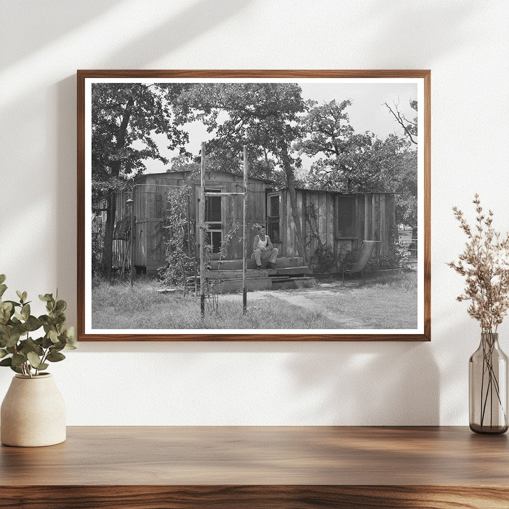 Oil Field Truck Driver Home Seminole Oklahoma 1939
