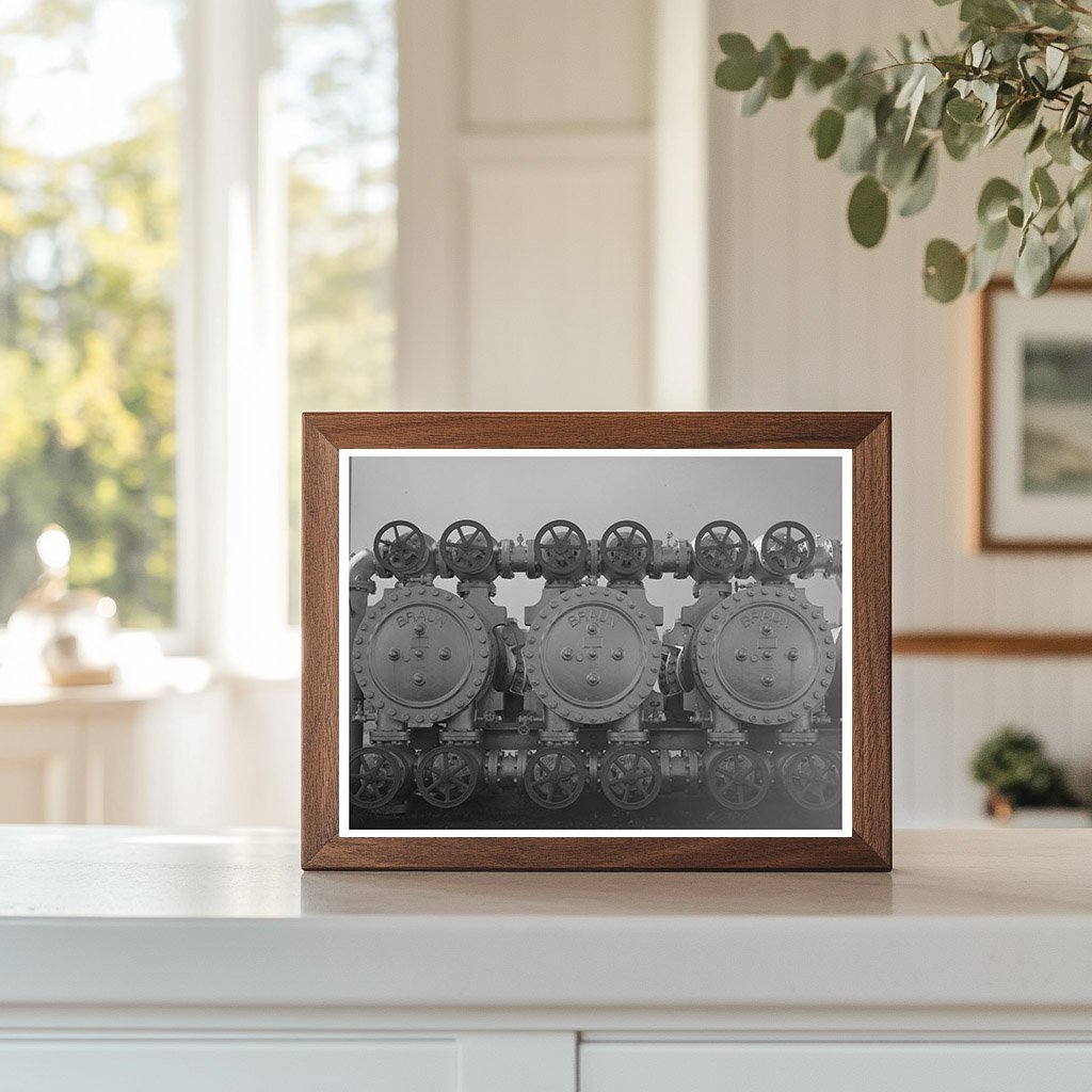 Oil Refinery Equipment in Seminole Oklahoma 1939