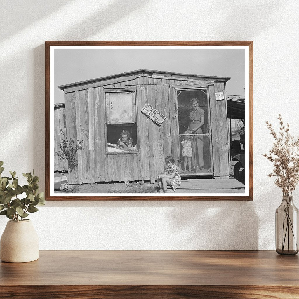 Oklahoma City Oil Field Family Life August 1939