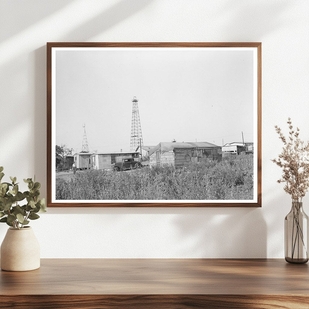 Oil Field Workers Homes in Oklahoma City 1939