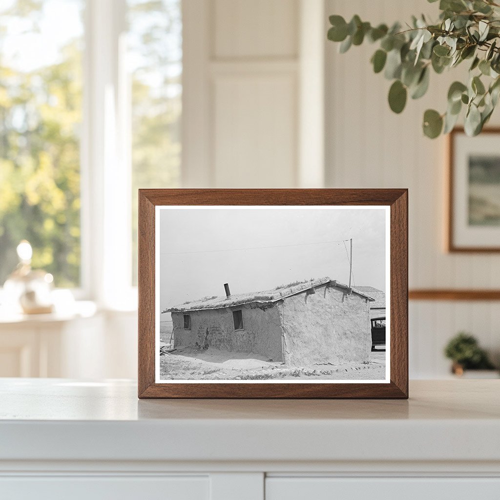 Sod House in Sheridan County Kansas 1939