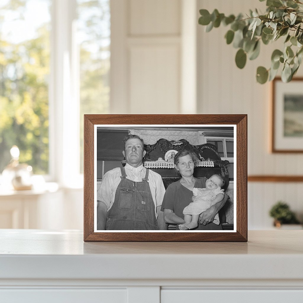 William Rall Family Vintage Photo August 1939 Kansas