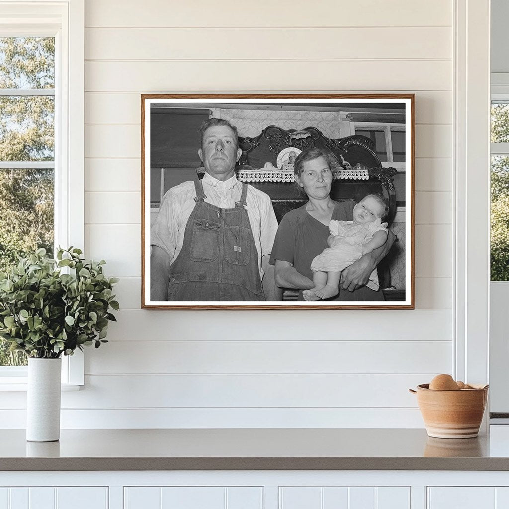 William Rall Family Vintage Photo August 1939 Kansas