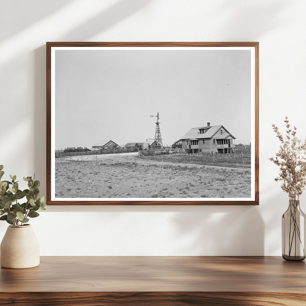 William Rall Farmstead in Sheridan County Kansas 1939
