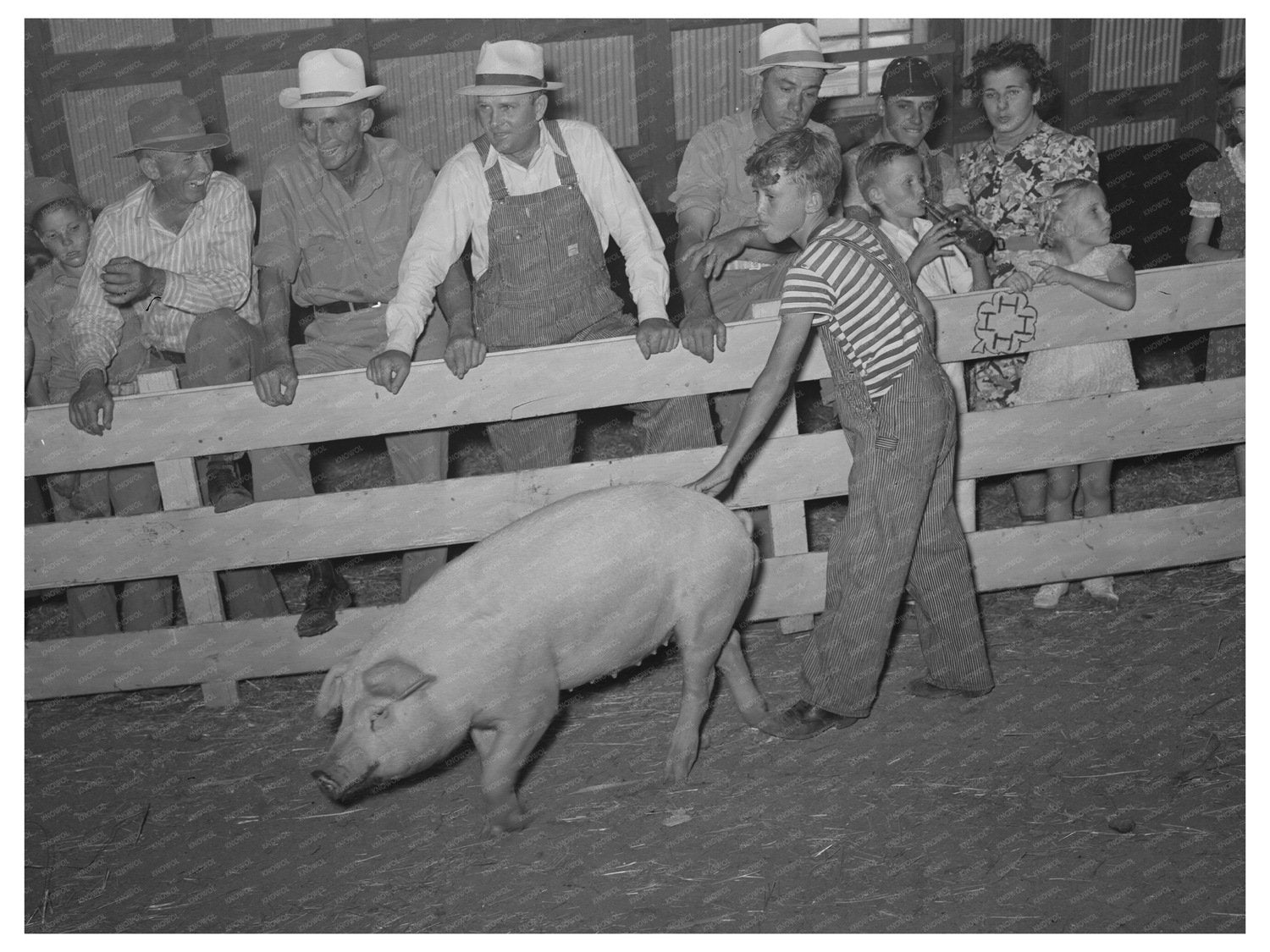4-H Show and Fair Sublette Kansas September 1939