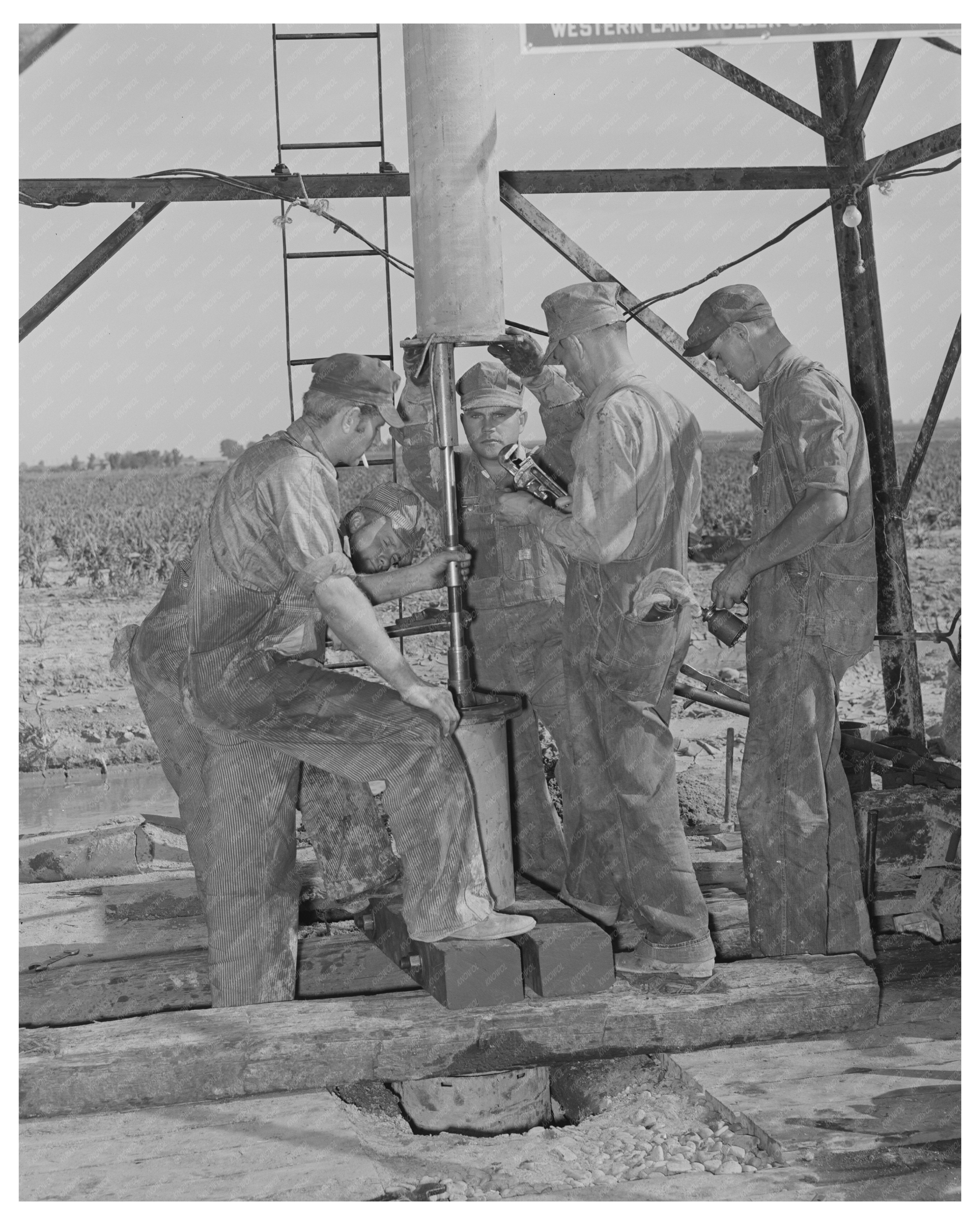 Water Well Pump Installation for Irrigation September 1939