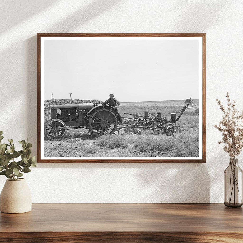 Mr. Bosley Tractors and Planters in Baca County 1939
