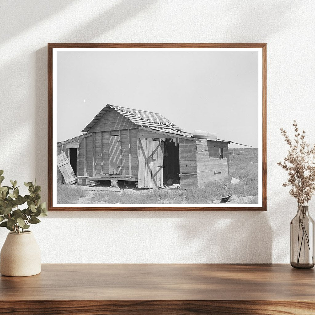 Shed on Abandoned Farm in Kansas September 1939