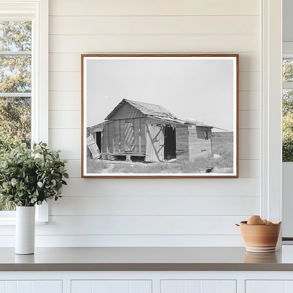 Shed on Abandoned Farm in Kansas September 1939