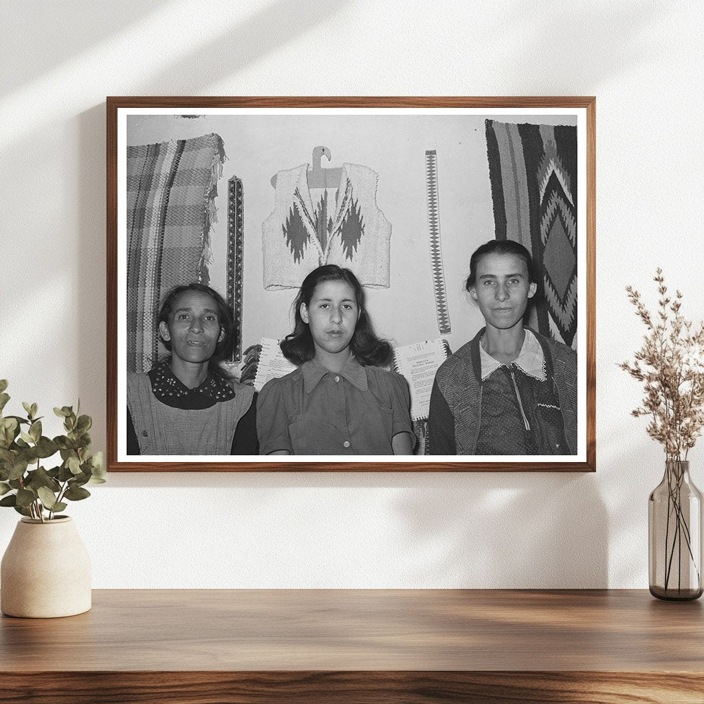 WPA Weaving Project in Costilla New Mexico 1939
