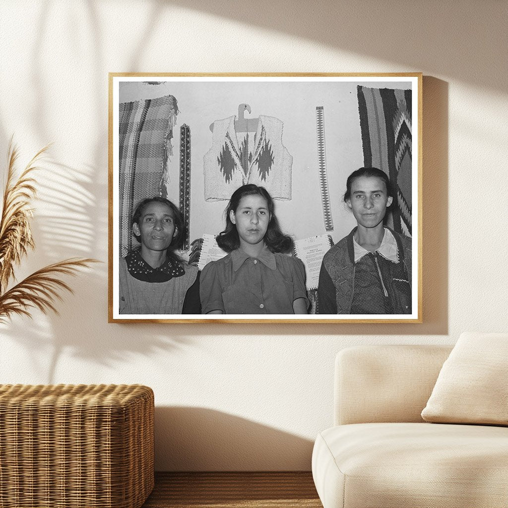 Spanish-American Women in WPA Weaving Project 1939