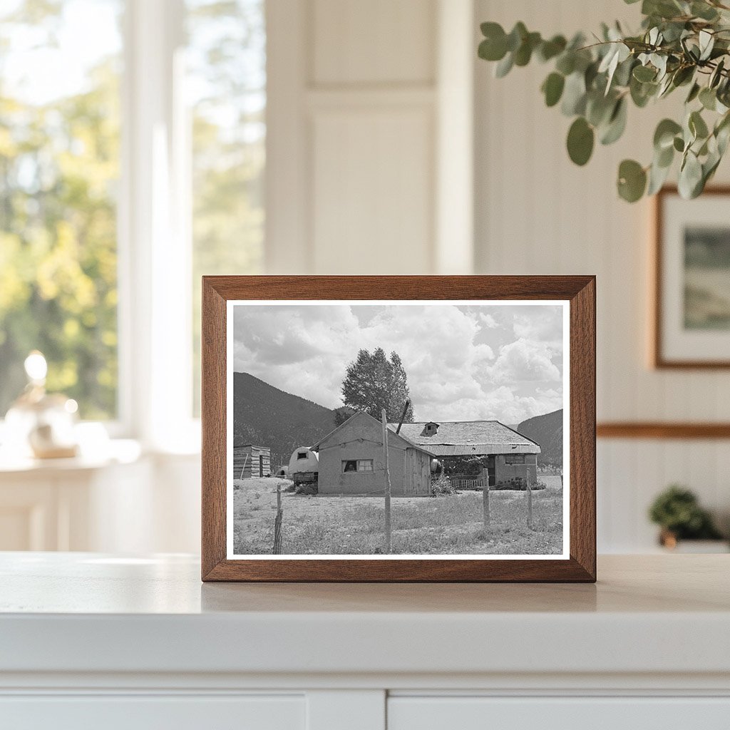 Spanish-American Farmhouse Questa New Mexico 1939